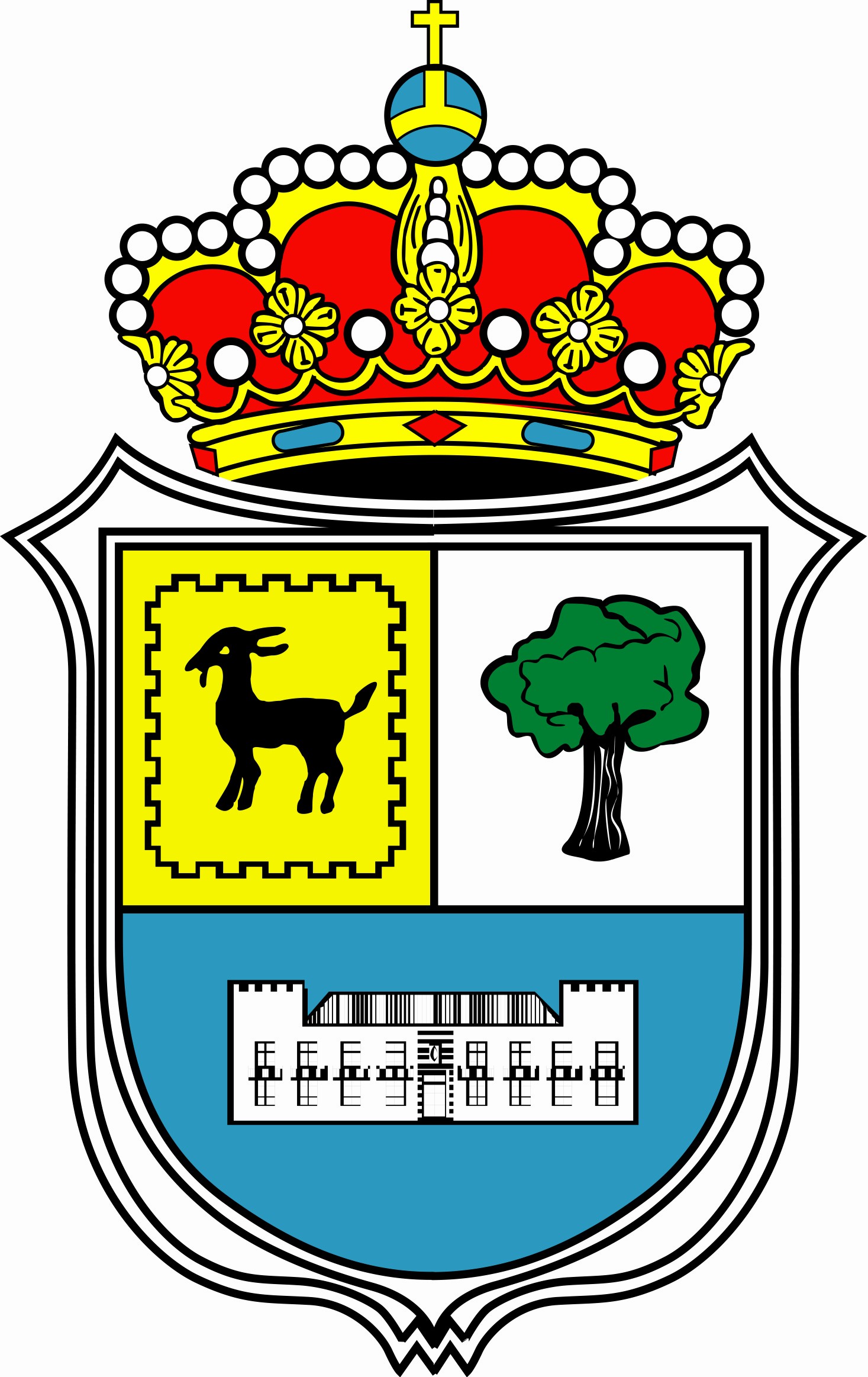 Escudo del Ayuntamiento de La Oliva.